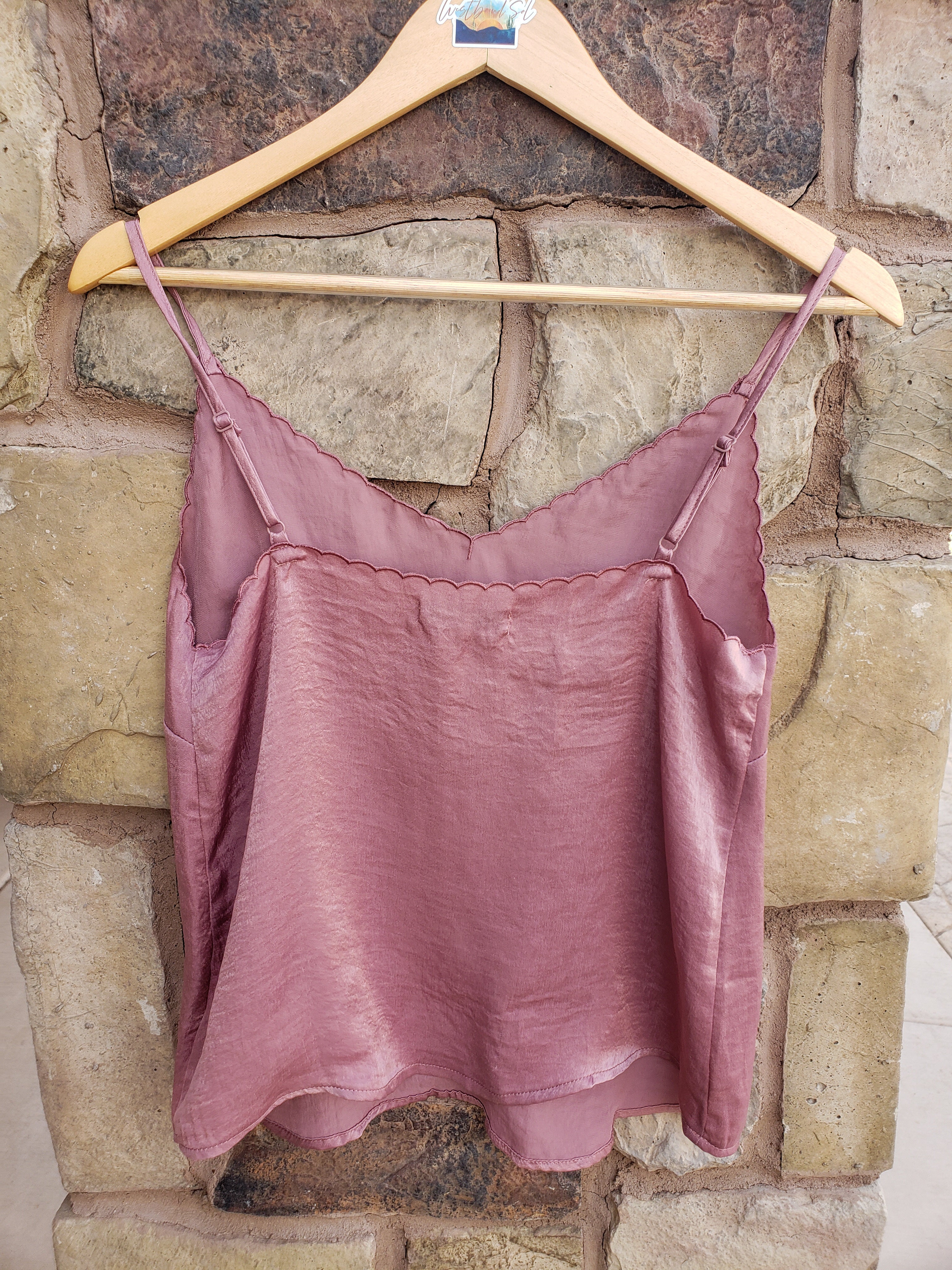 Luna Silk Cami – Westbound Sol
