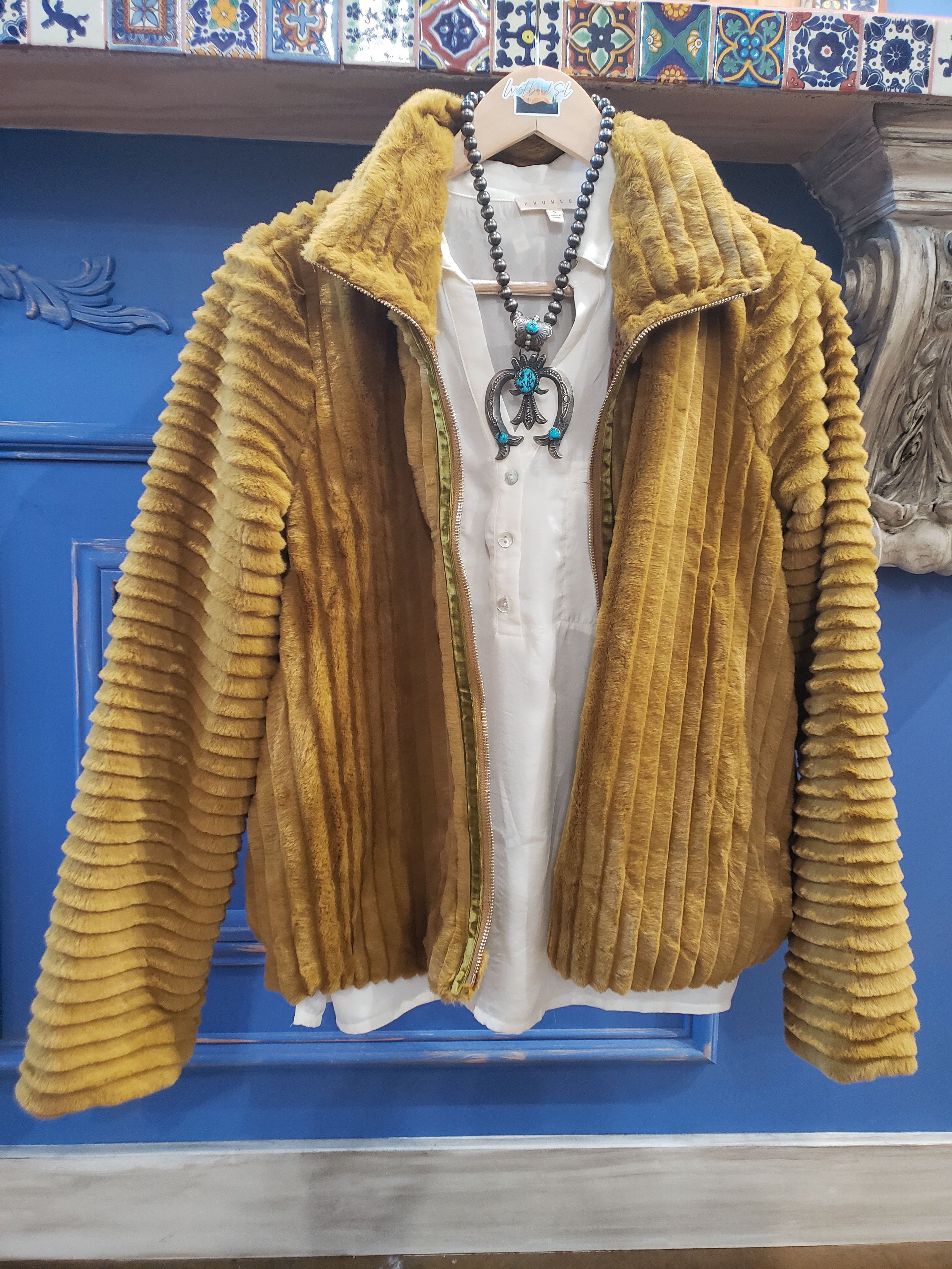 El Oro Fur Jacket – Westbound Sol